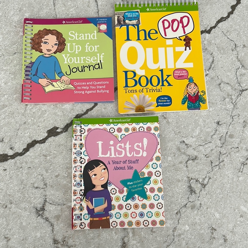 American Girl books. Brand new! Set of 3. Perfect gift !!